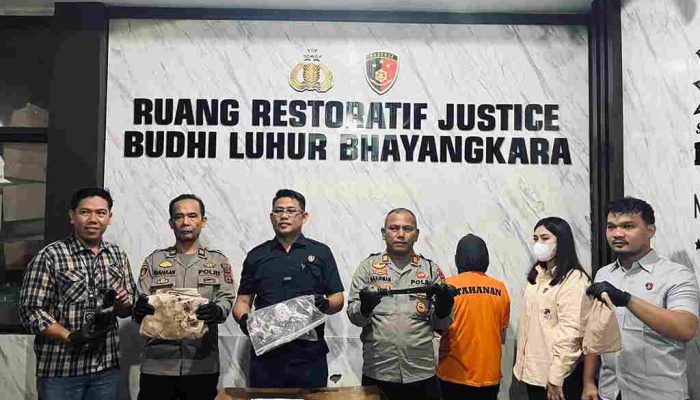 Sat Reskrim Polres Merangin Ungkap Kasus Pembacokan Suami oleh Istri Sirih di Pamenang Barat