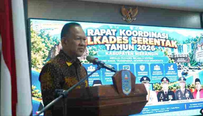 Matangkan Pilkades Serentak, Pemkab Merangin Siapkan Sistem E-Voting Perdana