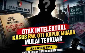 KASUS RW 011 KAPUK MUARA MAKIN DISOROT, DUGAAN AKTOR INTELEKTUAL JADI PERHATIAN — LBH HARIMAU RAYA: UNGKAP SELURUH FAKTA!